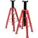 Sunex® Tools 1410 10 Ton High Height Pin Type Jack Stands, Steel Base, Pair
