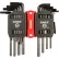 Sunex Tools® 26 Pieces SAE & Metric Long Arm Hex Key Set, 0.05"-3/8", 2mm-10mm