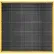 Global Industrial™ Drainage Mat, 3'W x 3'L, 7/8" Thick, Black/Yellow Border