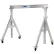 Spanco Adjustable Height Aluminum Gantry Crane, 10'W x 8'-8"-11'-2"H, 6000 Lb. Capacity