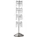 Rotating Literature Display w/ 16 Standard Wire Pockets and Round Base
