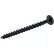 #6 x 1-1/4" Drywall Screw - Phillips Bugle Head - Black Phosphate - Sharp Point - Pkg of 1 Lb.
