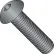 M8 x 1.25 x 16mm - Button Head Socket Cap Screw - 304 Stainless Steel - DIN 7380 - Pkg of 100