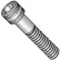 M6 x 1.0 x 30mm - Socket Head Cap Screw - 304 Stainless Steel - Pkg of 100