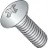 M4 x 0.7 x 12mm - Phillips Oval Head Machine Screw - 304 Stainless Steel - DIN 966 - Pkg of 100