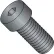 M12 x 1.75 x 40mm Low Socket Cap Screw - Steel - Black Oxide - DIN 125B - Class 8.8 - Pkg of 50