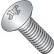 M6 x 1.0 x 40mm Machine Screw - Phillips Oval Head - Steel - Zinc - DIN 125B - Pkg of 100