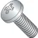 10-32 x 1" Machine Screw - Phillips Pan Head - Steel - Zinc Plated - Pkg of 100