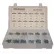520 Piece Internal/External Tooth Lock Washer Assortment - #6 to 3/8" - Steel - Zinc