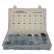 280 Piece Flat & Split Lock Washer Assortment - 1/4" to 5/8" - Grade 2 - USS - Steel - Zinc Plated