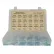 400 Piece Machine Screw Assortment - #6 to 1/4" - Phillips Flat Head - Steel - Zinc
