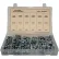 315 Piece Finished Hex Nut Assortment - 1/4" to 5/8" - Grade 2 - Fine Thread - Steel - Zinc