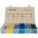 500 PC Rib / Barb Poly Screw Anchor Assortment