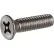 6-32 x 2" Tamper-Proof Security Machine Screw - Flat Phillips Head - 18-8 Stainless Steel - 100 Pk