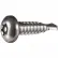 #12AB x 1-1/2" Tamper-Proof Security Self-Drilling Screw - Pan Torx Head - 410 SS - Pkg of 100