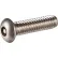 10-24 x 1-1/2" Tamper-Proof Security Cap Screw - Button Socket Head - 18-8 Stainless Steel - 50 Pk
