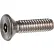 3/8-16 x 1-1/2" Tamper-Proof Security Cap Screw - Flat Socket Head - 18-8 Stainless Steel - 25 Pk