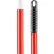 Libman Commercial 60" Threaded Steel Handle (No Hex), Red, 6/Case - Pkg Qty 6