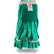 Libman Commercial Large Microfiber Looped-End Wet Mop Head w/ scrub Pad, Green - Pkg Qty 12
