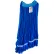 Libman Commercial Medium Microfiber Looped-End Wet Mop Head Standard, Blue - Pkg Qty 12