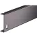 Tri-Boro Base for Nut and Bolt Shelving 2"H x 36"W, Dark Gray