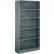 Tri-Boro Boxer 6 Shelf, 18 Ga Closed Perforated Steel Shelving, Starter, 36"Wx12"Dx73"H, Dark Gray