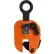 Renfroe LA Vertical Lifting, 180 Degree Turning Plate Clamp, Steel, 2000 Lbs Cap, 3/4" Opening
