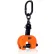 Renfroe Vertical Lifting, Locking, Screw Clamp, Orange, Steel, 6000 Lbs Capacity, 2" Opening