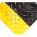 Wearwell® SMART™ Diamond-Plate Anti Fatigue Mat 5/8" Thick 2' x 75' Black/Yellow Border