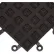 Wearwell® ErgoDeck® ESD Solid 7/8" Thick 1.5' x1.5' Black - Case of 10