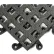 Wearwell® ErgoDeck® Heavy Duty Open Grid w/Gritshield 7/8" Thick 1.5' x 1.5' Black
