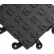 Wearwell® ErgoDeck® Heavy Duty Solid 7/8" Thick 1.5' x 1.5' Black - Case of 10