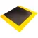 Wearwell® ErgoDeck® General Purpose Kit 7/8" Thick 4' x 3.5' Charcoal/Yellow Border