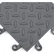 ErgoDeck® Diamond-Plate Anti Fatigue Mat 7/8" Thick 1.5' x 1.5' Charcoal - Case of 10