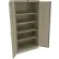 Tennsco® Expanded Deluxe Heavy Duty Storage Cabinet, 22 Gauge, 36"W x 18"D x 72"H, Sand