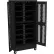 Tennsco® Mobile Laptop Charging Station For 30 Devices, 36"W x 24"D x 78-3/4"H, Black