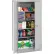 Tennsco® Standard HD Storage Cabinet, Turn Handle, 24 Gauge, 36"W x 24"D x 72"H, Light Gray