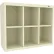 Tennsco® 6 Person Cubby Locker, 34-1/2"W x 13-1/2"D x 30"H, Champagne, All-Welded