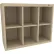 Tennsco® 6 Person Cubby Locker, 34-1/2"W x 13-1/2"D x 30"H, Sand, All-Welded