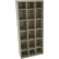 Tennsco® 18 Person Cubby Locker, 34-1/2"W x 13-1/2"D x 78"H, Sand, All-Welded