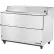 True® Mobile Milk Cooler 16 Crates - 58"W X 33-3/8"D X 41-1/2"H, Stainless Steel, Alum Interior