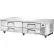 True® Refrigerated Chef Base - 82-3/8"W X 32-1/8"D X 20-3/8"H