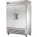 True® TS-Series Reach In Refrigerator 49 Cu. Ft. Stainless Steel, 2 Soild Swing Doors