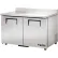True® Work Top Refrigerator 2 Section - 48-3/8"W x 30-1/8"D x 33-3/8"H, ADA Compliant