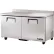 True® Work Top Refrigerator 2 Section - 60-3/8"W x 30-1/8"D x 33-3/8"H