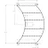 Robopac Ramp Extension for 65" Diameter Turntable, 24"L