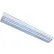 Straits Lighting 13071475 LED Ready Suspended Streamline T8 Fixture - Unlamped, G13 sockets