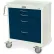 Harloff M-Series Four Drawer Procedure Cart with Standard Key Lock, Beige