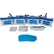 First Voice™ CPR Keychain with Gloves & One-Way Valve CPR Barrier W/CPR Instruction Card 10/PK