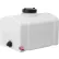RomoTech 16 Gallon Plastic Storage Tank 82123889 - Domed with Flat Bottom